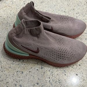 Nike React sneakers.